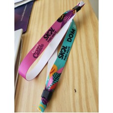 Pulseira de tecido personalizada para evento