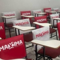Capa de cadeira personalizada para eventos 