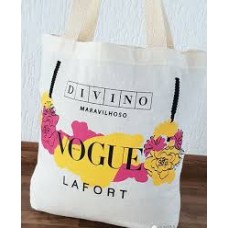 Sacola Personalizada de algodão cru 