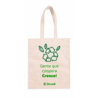 Sacola 100%  Algodão Personalizada 