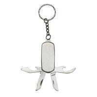 Chaveiro Metal Canivete 4 Funções Personalizado 